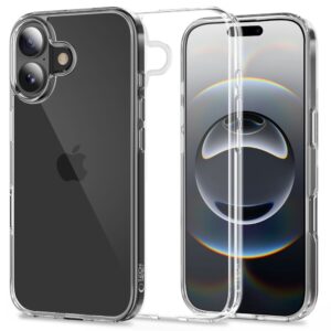 Tech-Protect FlexAir Hybrid dėklas skirtas Apple iPhone 17 - skaidrus