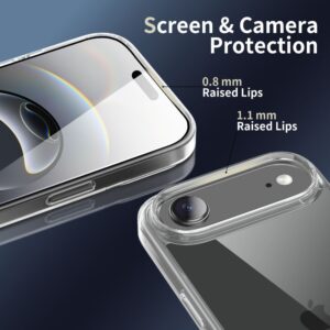 Tech-Protect FlexAir Hybrid dėklas skirtas Apple iPhone 17 Air - skaidrus - Image 6