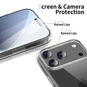 Tech-Protect FlexAir Hybrid dėklas skirtas Apple iPhone 17 Pro - skaidrus - Image 4
