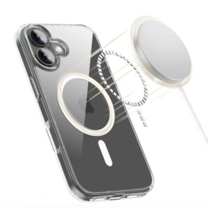 Tech-Protect FlexAir Hybrid MagSafe dėklas skirtas Apple iPhone 17 - skaidrus - Image 2