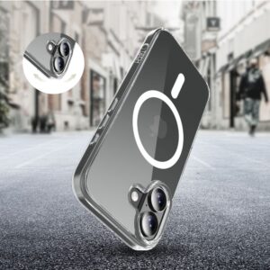 Tech-Protect FlexAir Hybrid MagSafe dėklas skirtas Apple iPhone 17 - skaidrus - Image 3