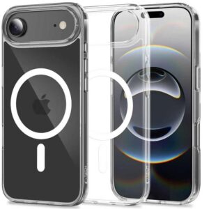 Tech-Protect FlexAir Hybrid MagSafe dėklas skirtas Apple iPhone 17 Air - skaidrus - Image 1