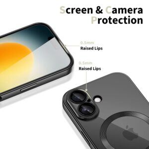 Tech-Protect MagFlex MagSafe dėklas skirtas Apple iPhone 17 - skaidrus juodos spalvos - Image 3