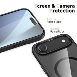 Tech-Protect MagFlex MagSafe dėklas skirtas Apple iPhone 17 Air - skaidrus juodos spalvos - Image 3