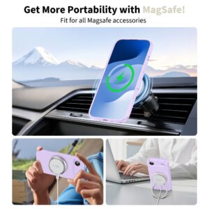 Tech-Protect Silicone MagSafe dėklas skirtas Apple iPhone 17 Air - violetinės spalvos - Image 3