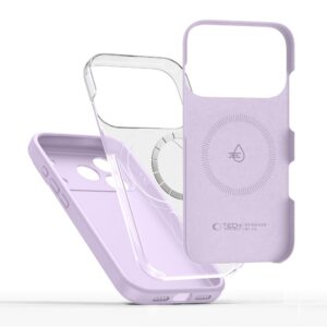 Tech-Protect Silicone MagSafe dėklas skirtas Apple iPhone 17 Pro Max - violetinės spalvos - Image 2