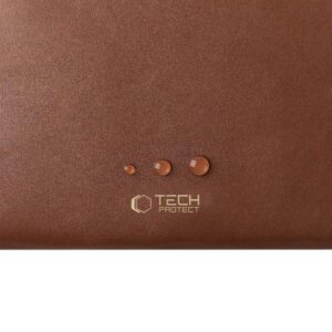 Tech-Protect Fleece Laptop Bag 13-14 - rudos spalvos - Image 6