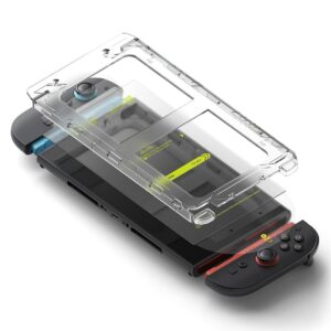 Ringke Easy Slide 2-pack Apsauginis stiklas skirta Nintendo Switch 2 - Transparent - Image 3