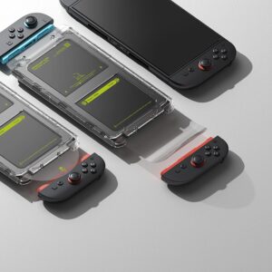 Ringke Easy Slide 2-pack Apsauginis stiklas skirta Nintendo Switch 2 - Transparent - Image 4
