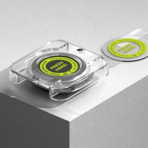 Ringke Apsauginis stiklas Pro 2-pack skirta Samsung Galaxy Watch 8 40mm - Clear - Image 5