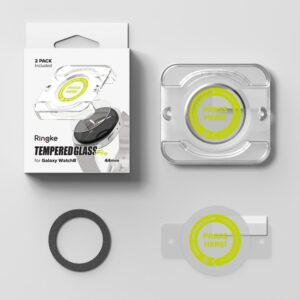 Ringke Apsauginis stiklas Pro 2-pack skirta Samsung Galaxy Watch 8 44mm - transparent - Image 7