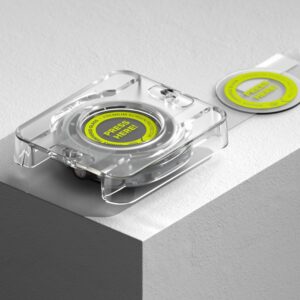 Ringke Apsauginis stiklas Pro 2-pack skirta Samsung Galaxy Watch 8 46mm - transparent - Image 5