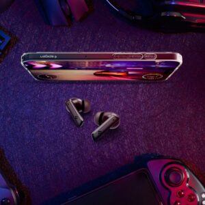 Spigen SA2402 ANC Pro belaidės ausinės - baltos spalvos - Image 9