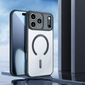 Dux Ducis AIMO Mag dėklas skirtas Apple iPhone 17 Pro Max suderinamas su MagSafe - juodos spalvos - Image 3