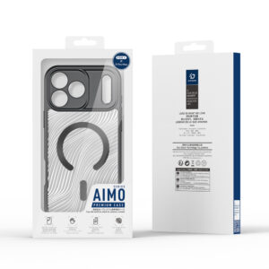 Dux Ducis AIMO Mag dėklas skirtas Apple iPhone 17 Pro Max suderinamas su MagSafe - juodos spalvos - Image 9