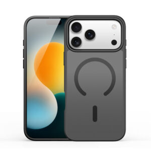 Dux Ducis Yind Apple iPhone 17 Pro Dėklas suderinamas su MagSafe - juodos spalvos