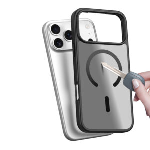 Dux Ducis Yind Apple iPhone 17 Pro Dėklas suderinamas su MagSafe - juodos spalvos - Image 6