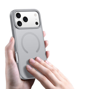 Dux Ducis Yind Apple iPhone 17 Pro Dėklas suderinamas su MagSafe - pilkos spalvos - Image 4