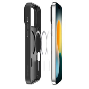Dux Ducis Yind Apple iPhone 17 Pro Max Dėklas suderinamas su MagSafe - juodos spalvos - Image 4