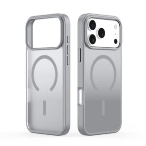 Dux Ducis Yind Apple iPhone 17 Pro Max Dėklas suderinamas su MagSafe - pilkos spalvos - Image 3
