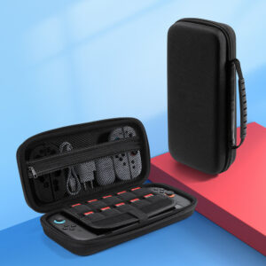 Dux Ducis Nintendo Switch 2 dėklas su Handle and Game Compartments - juodos spalvos - Image 4
