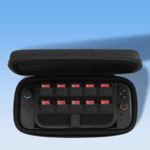 Dux Ducis Nintendo Switch 2 dėklas su Handle and Game Compartments - juodos spalvos - Image 8