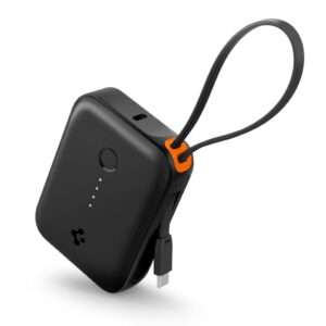 Spigen Essential EA3010BT 10000 mAh 30W Power Bank - juodos spalvos