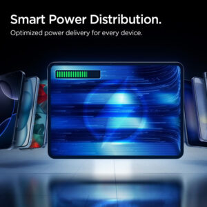 Spigen Essential EA2210 Power Bank 10000 mAh 22.5W - juodos spalvos - Image 5