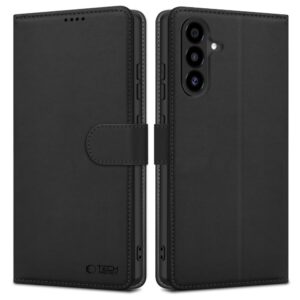 Tech-Protect Wallet dėklas skirtas Samsung Galaxy A26 5G / A17 4G / 5G - juodos spalvos