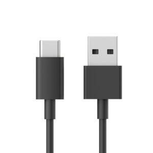 Cuktech CKATC310NCBK USB-A - USB-C kabelis 1m - juodos spalvos