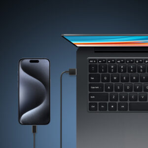 Cuktech CKATC310NCBK USB-A - USB-C kabelis 1m - juodos spalvos - Image 4
