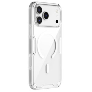 Nillkin Nature TPU Pro Magnetic dėklas suderinamas su MagSafe skirtas Apple iPhone 17 Pro Max - skaidrus - Image 3