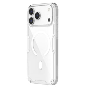 Nillkin Nature TPU Pro Magnetic dėklas suderinamas su MagSafe skirtas Apple iPhone 17 Pro Max - skaidrus - Image 2