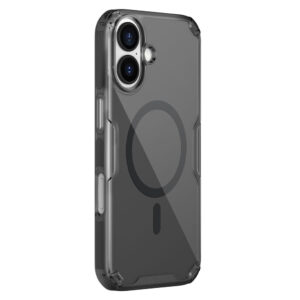Nillkin Nature TPU Pro Magnetic dėklas suderinamas su MagSafe skirtas Apple iPhone 17 - Translucent juodos spalvos - Image 2