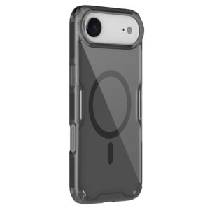 Nillkin Nature TPU Pro Magnetic dėklas suderinamas su MagSafe skirtas Apple iPhone 17 Air - Translucent juodos spalvos - Image 3