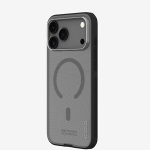 Nillkin Super Frosted Shield Pro Magnetic Dėklas suderinamas su MagSafe skirtas Apple iPhone 17 Pro Max - Translucent juodos spalvos