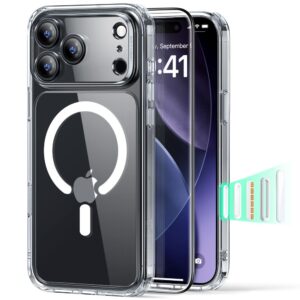ESR Classic Hybrid MagSafe + Apsauginis stiklas Set skirtas Apple iPhone 17 Pro - Clear