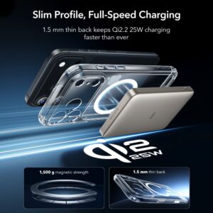 ESR Classic Hybrid MagSafe + Apsauginis stiklas Set skirtas Apple iPhone 17 Pro - Clear - Image 6
