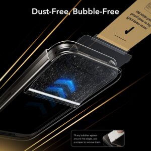 ESR UltraFit Armorite Pro Apsauginis stiklas skirtas Apple iPhone 16 Pro / 17 - Transparent - Image 8