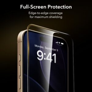 ESR UltraFit Armorite Pro Apsauginis stiklas skirtas Apple iPhone 17 Pro Max - Clear - Image 9