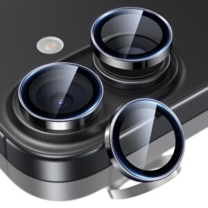 ESR Armorite Camera Cover for iPhone 16 / 16 Plus / 17 - juodos spalvos - Image 2