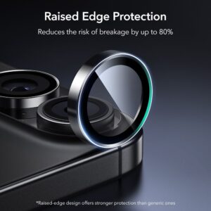 ESR Armorite Camera Cover for iPhone 16 / 16 Plus / 17 - juodos spalvos - Image 3