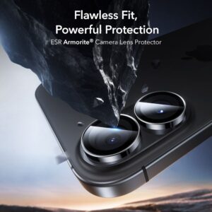 ESR Armorite Camera Cover for iPhone 16 / 16 Plus / 17 - juodos spalvos - Image 9