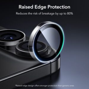 ESR Armorite kameros apsauga skirta Apple iPhone 16 / 16 Plus / 17 - Transparent - Image 4