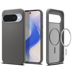 Spigen Liquid Air MagSafe dėklas skirtas Google Pixel 10 / 10 Pro - pilkos spalvos