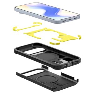 Spigen Tough Armor Mag MagSafe dėklas skirtas Google Pixel 10 / 10 Pro - juodos spalvos - Image 9