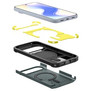 Spigen Tough Armor Mag MagSafe dėklas skirtas Google Pixel 10 / 10 Pro - žalios spalvos - Image 9