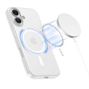 Tech-Protect MagSlim MagSafe dėklas skirtas Apple iPhone 17 - matinis white - Image 2