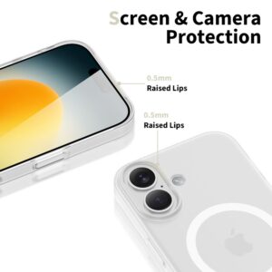 Tech-Protect MagSlim MagSafe dėklas skirtas Apple iPhone 17 - matinis white - Image 3