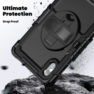 Tech-Protect Solid dėklas skirtas Lenovo Idea Tab 11.0 TB-336 - juodos spalvos - Image 5